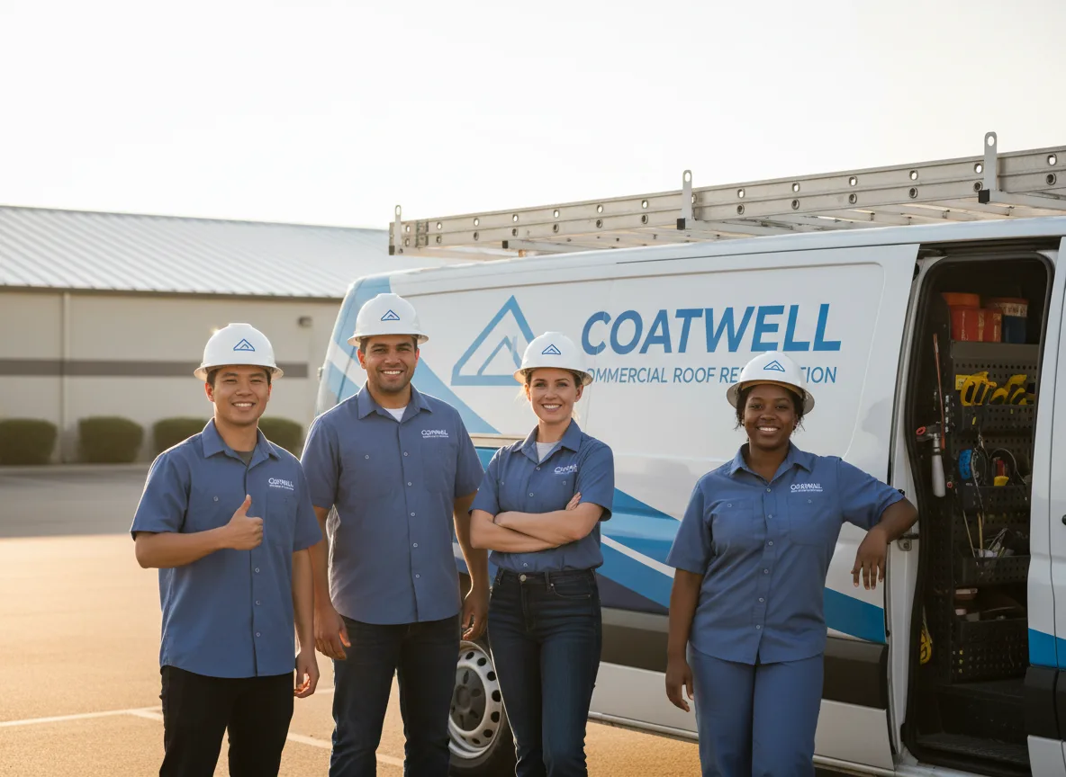Commercial roof coating company in Deerfield, MO